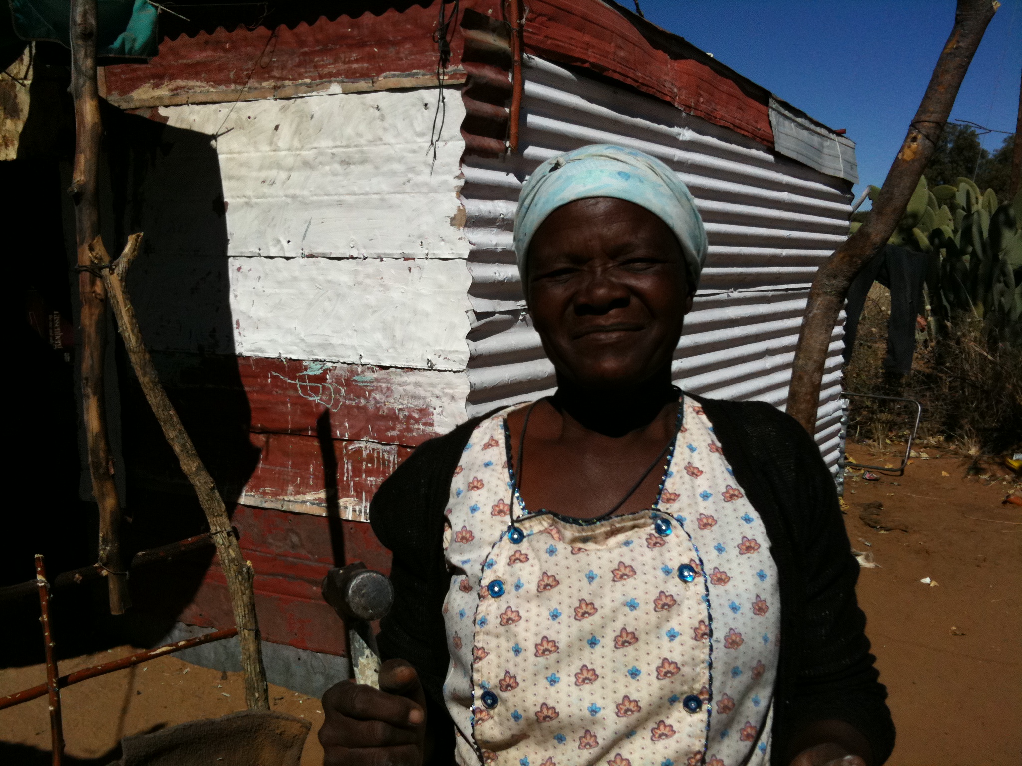 Hildegard Klaasen in Otjivero