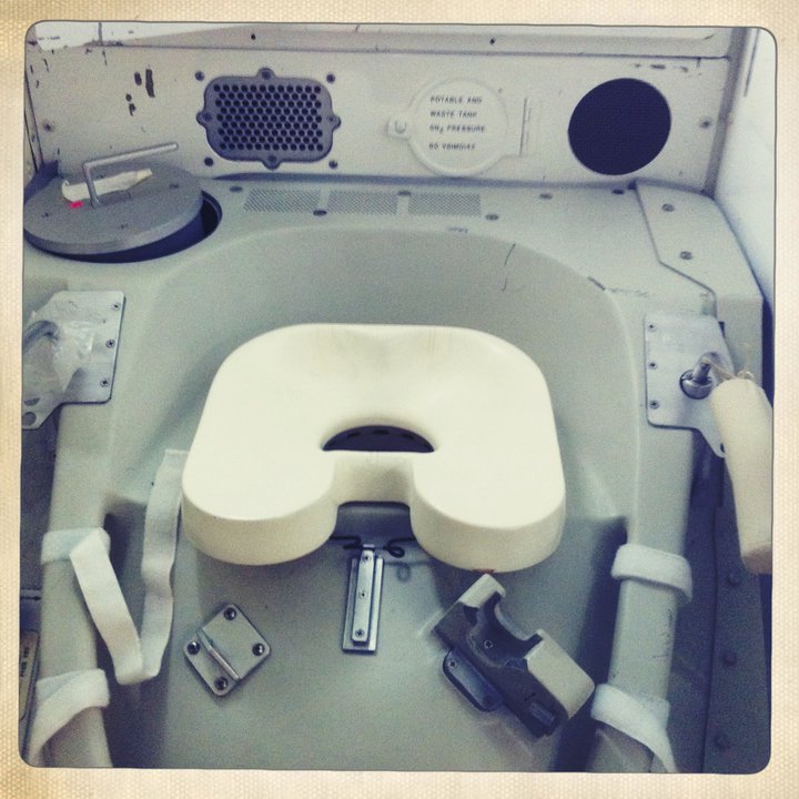 Astronauten-Klo Das Astronauten Training Klosett in Houston, TX