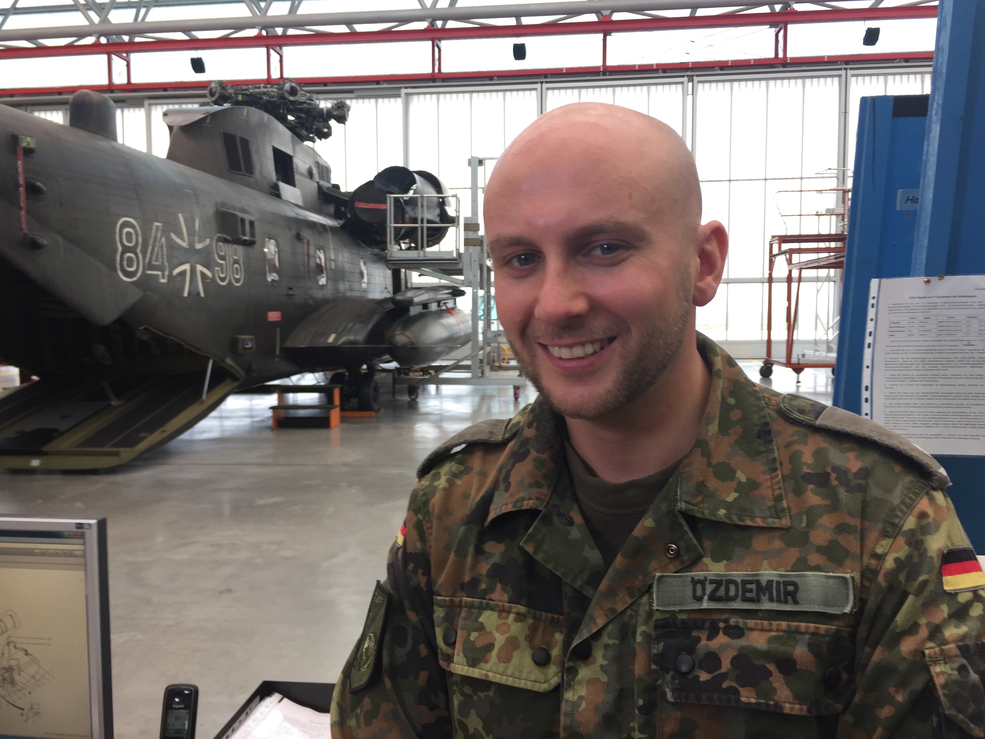 Lt. Cemal Özdemir - ein deutscher Soldat